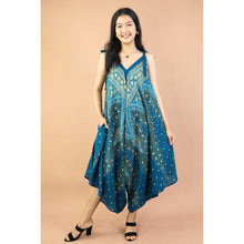 Load image into Gallery viewer, Peacock Women&#39;s Jumpsuit with Belt in Dark Green JP0097 020008 03