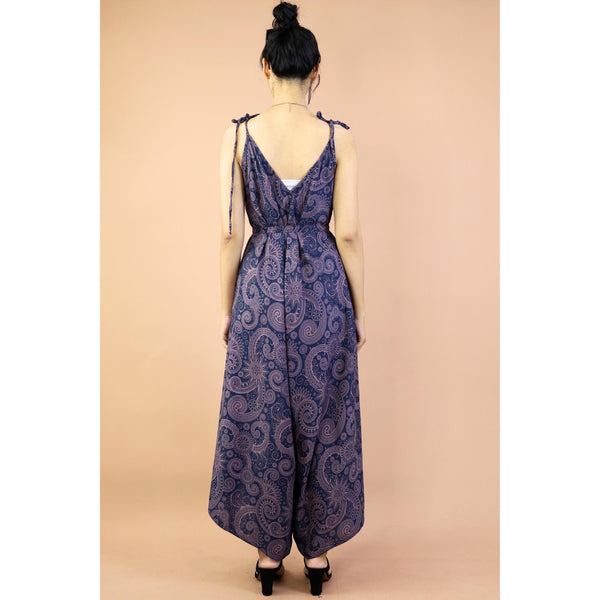 Flower Ivy Women's Jumpsuit in Navy JP0097-020349-01
