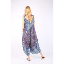 Load image into Gallery viewer, Templ Mandala Women&#39;s Jumpsuit in Ocean Blue JP0069 020120 05