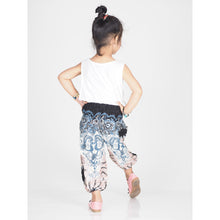 Load image into Gallery viewer, Sunflower Unisex Kid Harem Pants in White PP0004 020057 01