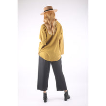 Load image into Gallery viewer, Fall Collection Solid Color Long Sleeve Shirts LI0009 000001 00