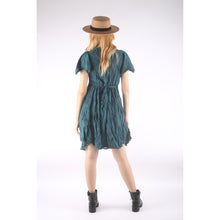 Load image into Gallery viewer, Fall Collection Solid Color Short Open Sleeves Dress Women LI0012 000001 00