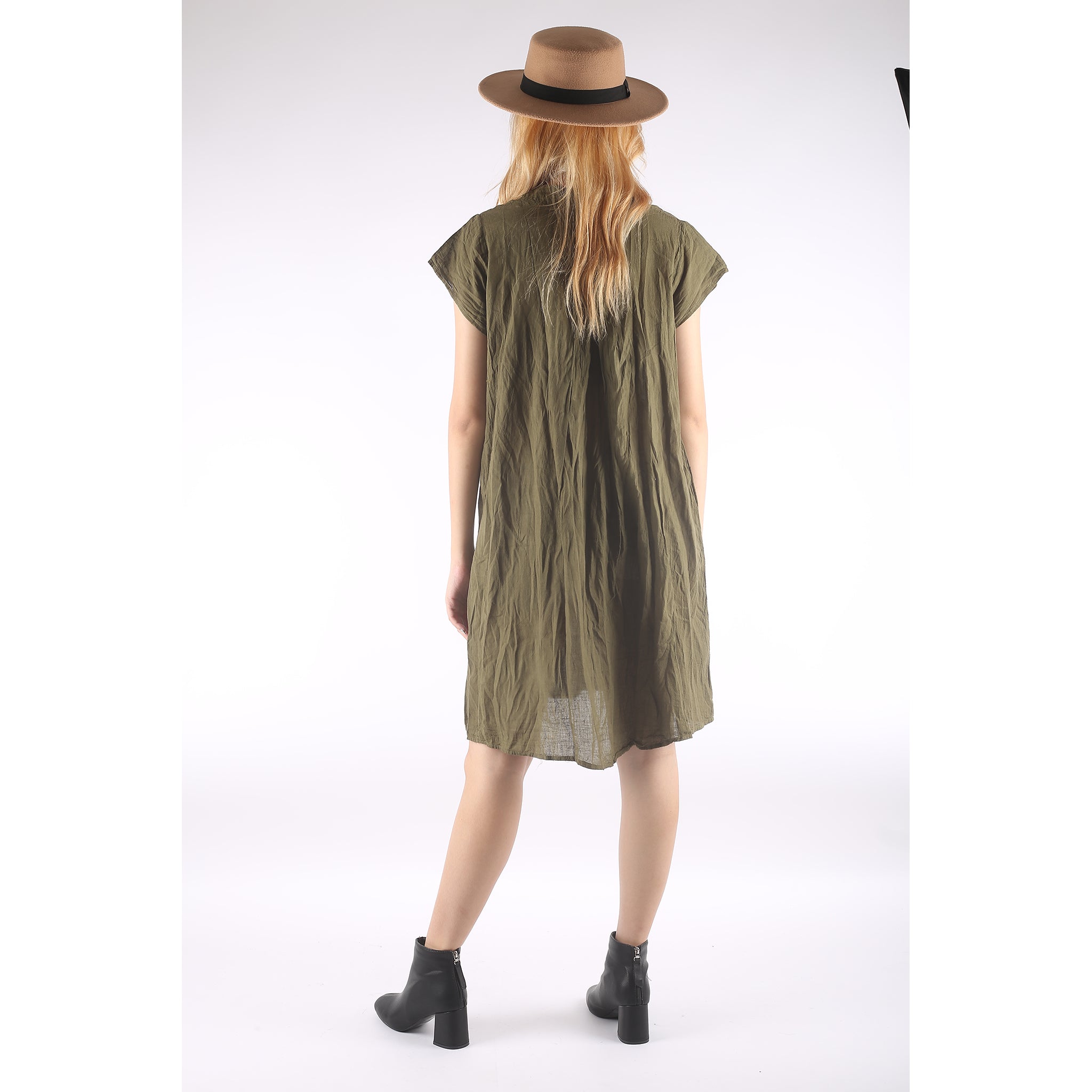 Fall Collection Solid Color Mini Dress Women LI0014 000001 00 Fall Collection Solid Color Mini Dress Women LI0014 000001 00