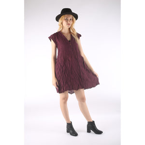 Fall Collection Solid Color Mini Dress Women LI0014 000001 00