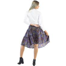 Load image into Gallery viewer, Mandala 114 Women&#39;s Skirt in Bright Navy SK0090 020114 02