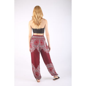 Mandala Lover Women's Harem Pants in Red PP0004 020245 03