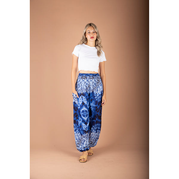 Mandala Women Harem Pants in Navy Blue PP0004 020315 01