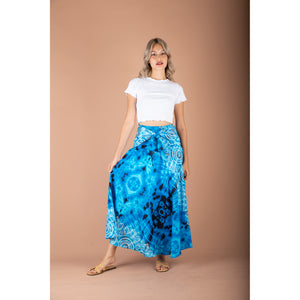 Mandala Women's Bohemian Skirt in Blue SK0033 020315 03