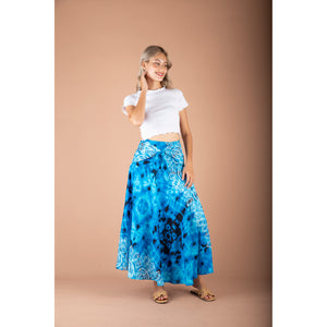 Mandala Women's Bohemian Skirt in Blue SK0033 020315 03