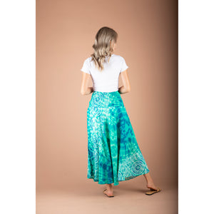 Mandala Women's Bohemian Skirt in Green SK0033 020315 05