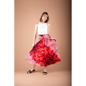 Mandala Women's Bohemian Skirt in Red SK0033 020315 06