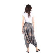 Load image into Gallery viewer, Modern Abstract drop crotch pants in Top Gray PP0056 030000 01