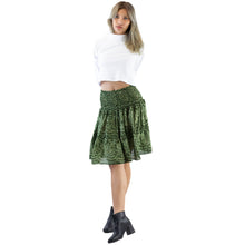 Load image into Gallery viewer, Monotone Mandala Women&#39;s Skirts in Green SK0090 020031 04