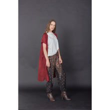 Load image into Gallery viewer, Solid Color Women&#39;s Kimono in Burgundy JK0030 020000 15