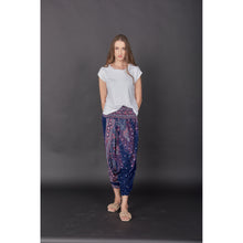 Load image into Gallery viewer, Peacock Unisex Aladdin drop crotch pants in Navy Blue PP0056 020007 05