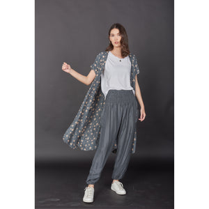 Flower Women's Kimono in Gray JK0030 020199 01