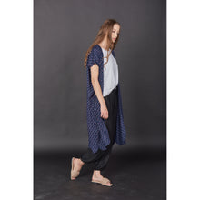 Load image into Gallery viewer, Flower  Women&#39;s Kimono in Navy Blue JK0030 020203 01