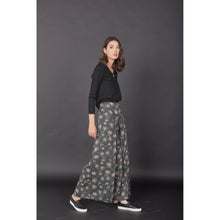 Load image into Gallery viewer, Flower Women&#39;s Palazzo pants in Gray PP0076 020201 01