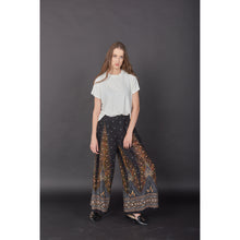 Load image into Gallery viewer, Peacock Women&#39;s Palazzo Pantsin Black Gold PP0304 020007 04