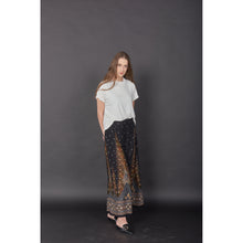 Load image into Gallery viewer, Peacock Women&#39;s Palazzo Pantsin Black Gold PP0304 020007 04