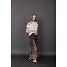 Load image into Gallery viewer, Peacock Women&#39;s Palazzo Pantsin Black Gold PP0304 020007 04