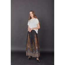 Load image into Gallery viewer, Peacock Women&#39;s Palazzo Pantsin Black Gold PP0304 020007 04