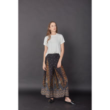 Load image into Gallery viewer, Peacock Women&#39;s Palazzo Pantsin Black Gold PP0304 020007 04