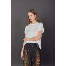 Load image into Gallery viewer, Peacock Women&#39;s Palazzo Pantsin Black Gold PP0304 020007 04