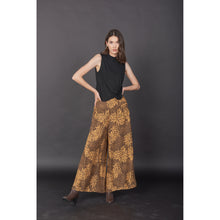 Load image into Gallery viewer, Flowers Women&#39;s Palazzo Pants in Brown PP0304 020143 01