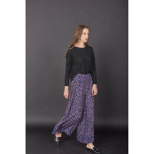 Load image into Gallery viewer, Simple Women&#39;s Palazzo Pants in Navy Blue PP0304 020209 01