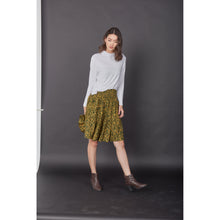 Load image into Gallery viewer, Flower Women&#39;s Skirt in Olive SK0090 020198 01