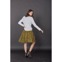 Load image into Gallery viewer, Flower Women&#39;s Skirt in Olive SK0090 020198 01