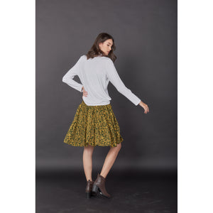 Flower Women's Skirt in Olive SK0090 020198 01