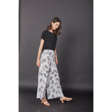 Load image into Gallery viewer, Flower Women&#39;s Palazzo pants in White PP0076 020207 01