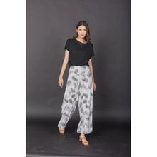 Load image into Gallery viewer, Flower Women&#39;s Palazzo pants in White PP0076 020207 01