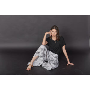 Flower Women's Palazzo pants in White PP0076 020207 01