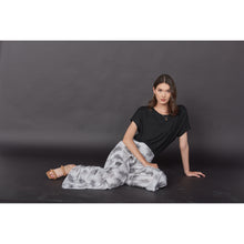 Load image into Gallery viewer, Flower Women&#39;s Palazzo pants in White PP0076 020207 01