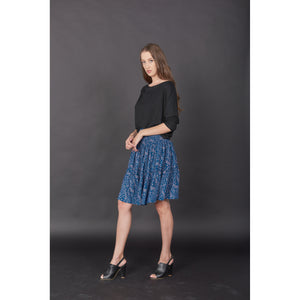 Flowers Women's Skirt in Blue SK0090 020150 01