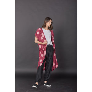 Flower Women's Kimono in Red JK0030 020211 01