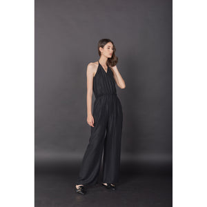 Solid Color Women's Jumpsuit in Black JP0041 020000 10