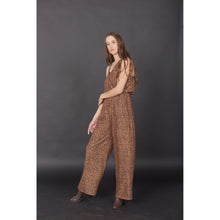 Load image into Gallery viewer, Flower Women&#39;s Jumpsuit in Brown JP0041 020204 01