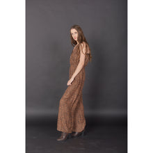 Load image into Gallery viewer, Flower Women&#39;s Jumpsuit in Brown JP0041 020204 01