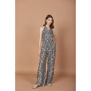 Flower Women's Jumpsuit  in Gray JP0041 020200 01