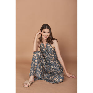 Flower Women's Jumpsuit  in Gray JP0041 020200 01