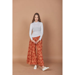 Flowers Women's Wide Leg Pants in Orange PP0311 020147 01
