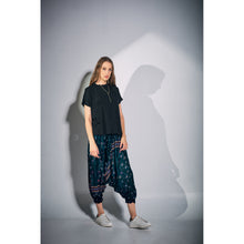 Load image into Gallery viewer, Peacock Heaven Unisex Aladdin drop crotch pants in Green PP0056 020058 05