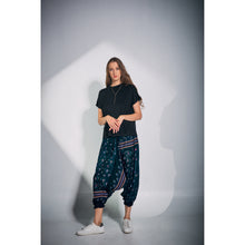 Load image into Gallery viewer, Peacock Heaven Unisex Aladdin drop crotch pants in Green PP0056 020058 05