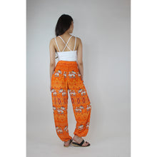 Load image into Gallery viewer, Oriental Elephant Women&#39;s Harem Pants in Orange PP0004 020234 04