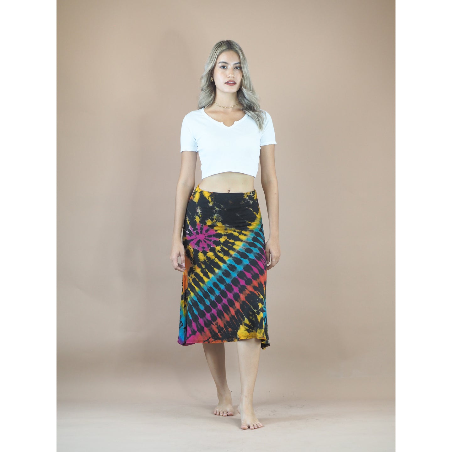 Tie Dye Women's Skirt Spandex in Limited Colours SK0098 079000 00