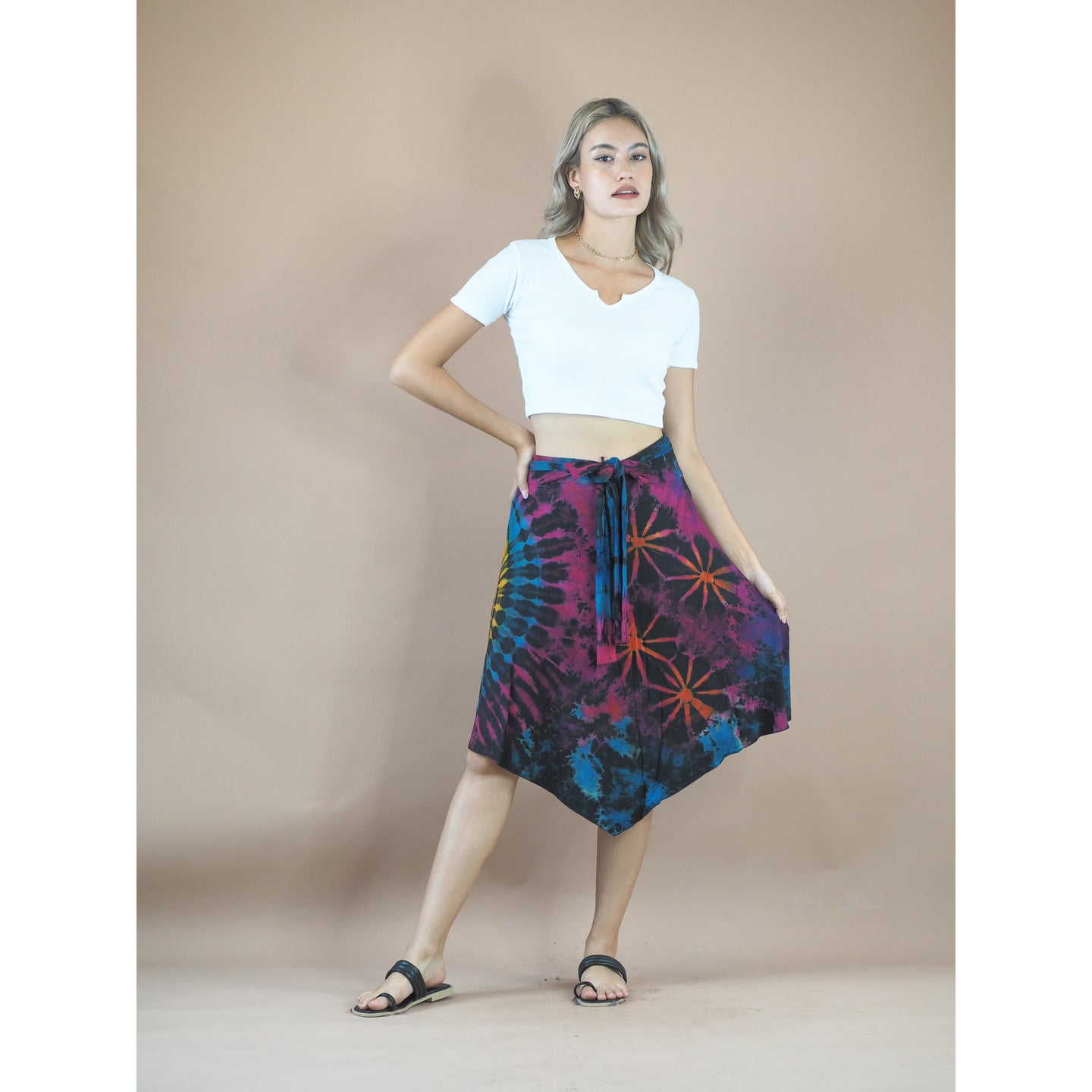 Tie Dye Women's Skirt Spandex in Limited Colours SK0101 079000 00